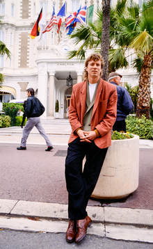 Johnny Ekström, AS Cannes, på La Croisette