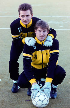 Fredrik Giesecke och Stefan Jonsson