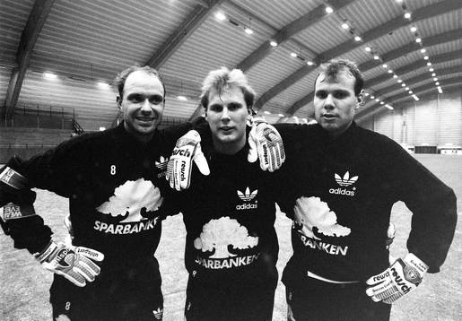 Thomas Ravelli,  Bengt Andersson, Lars Eriksson, målvakt,