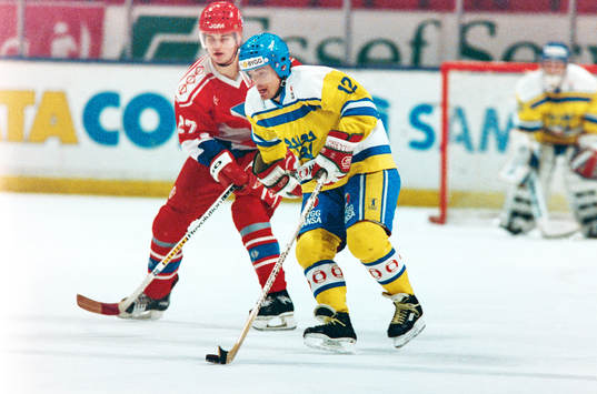 Ishockey, Sweden Hockey Games, Sverige - Tjeckoslovakien,