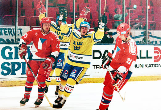 Ishockey, Sweden Hockey Games, Sverige - Tjeckoslovakien,