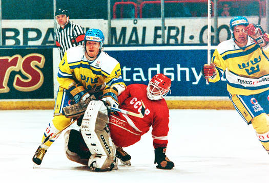 Tomas Forslund, Sverige i knäet på Aleksej Marjin,