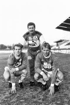 Peter Andersson, Stuart Baxter, tränare och Vetle Andersen