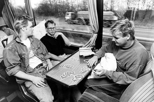 Percy Olsson, Lars-Olof Persson och Peter Swärdh spelar