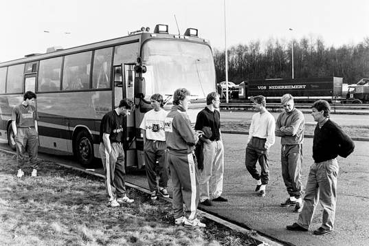 Paus på bussresan