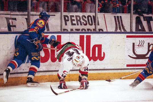 Jonas Höglund, Färjestad går omkull