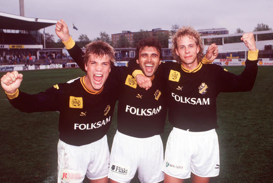 xx, xx och Niclas Kindvall, AIK