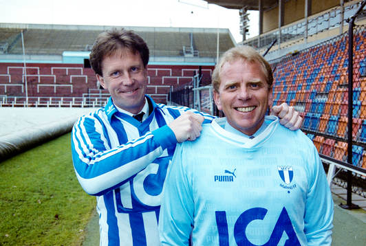 Roger Gustafsson, IFK Göteborg och Bob Houghton, Malmö FF