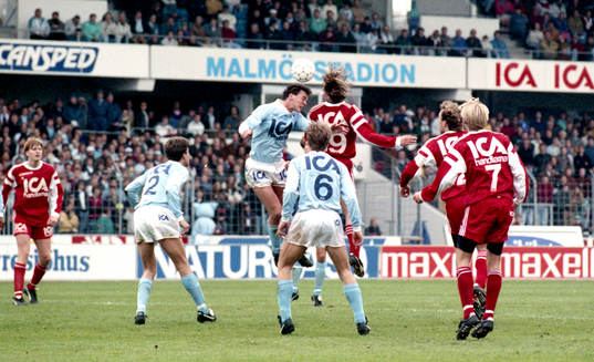 Patrik Andersson, Malmö i duell mot Kaj Eskelinen,