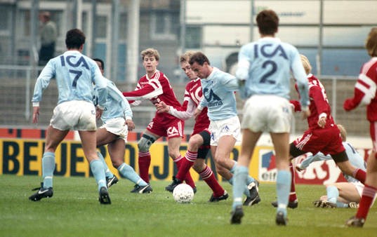 Fotboll, Allsvenskan, Malmö FF - IFK Göteborg, 1-1
