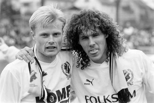 Peter Larsson och Hans Eskilsson, AIK är nöjda