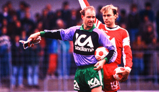 Göteborgs Thomas Ravelli och Ola Svensson