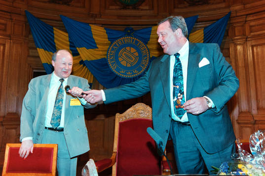 Lennart Johansson, ordförande i Svenska fotbollförbundet