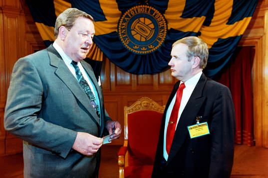 Lennart Johansson, ordförande i Svenska fotbollförbundet