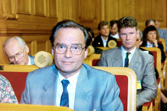Arne Ljungqvist på plats
