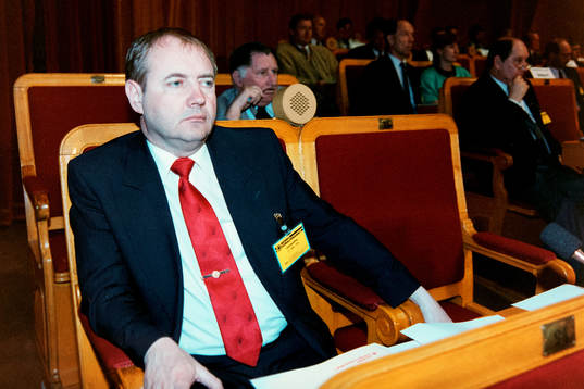 Idrottsminister Ulf Lönnqvist