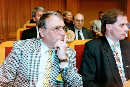 Bengt Madsen, ny i styrelsen och Lars-Christer Olsson