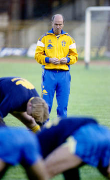 Tommy Svensson, förbundskapten, Sverige