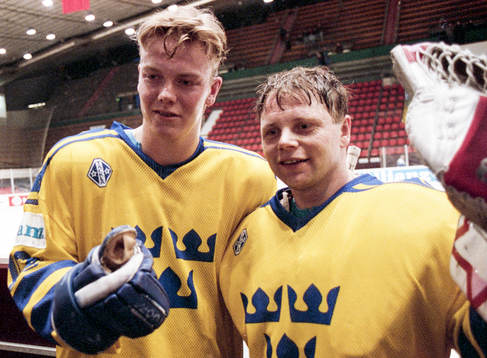Mats Sundin, Sverige och sveriges målvakt Rolf Ridderwall