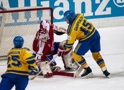 Johan Garpenlöv, Sverige oroar kanadas målvakt