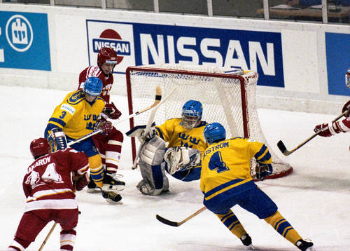 Tomas Jonsson, Peter Lindmark, målvakt och Nicklas