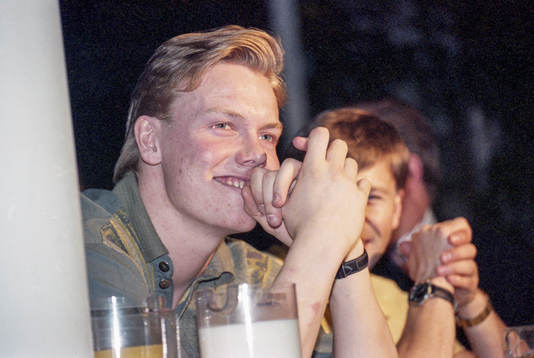 Mats Sundin och Mats Näslund njuter