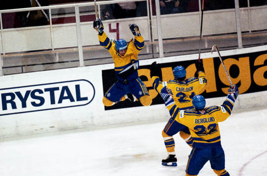 Jubel i Sverige när VM-guldet är klart