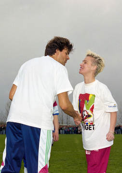 Marie Fredriksson och Niklas Strömstedt