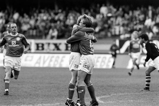 Gunnar Samuelsson och Magnus Wikström, Sundsvall jublar