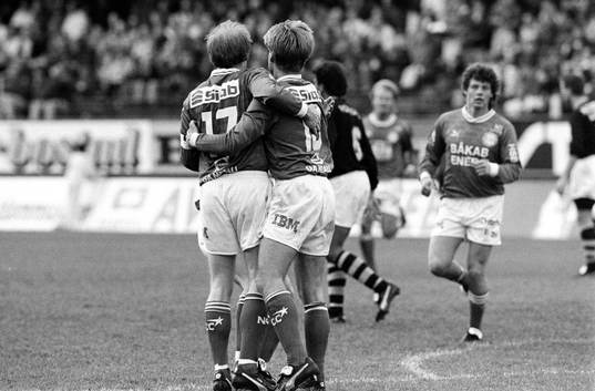 Gunnar Samuelsson och Magnus Wikström, Sundsvall jublar