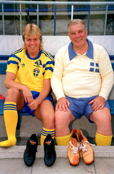 Gunnar Nordahl och Tomas Brolin, Sverige