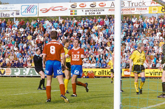 Miguel Toré och HIF jublar