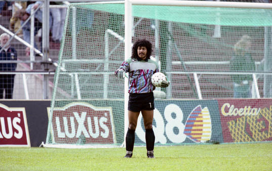 René Higuita, målvakt, Colombia