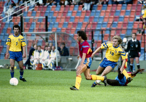 Stefan Rehn och Tomas Brolin