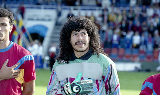 René Higuita, målvakt, Colombia
