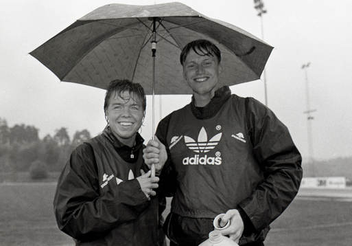 Tomas Brolin och Kennet Andersson