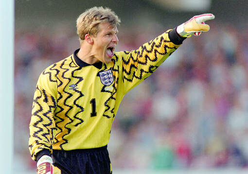 Englands goalkeeper Chris Woods