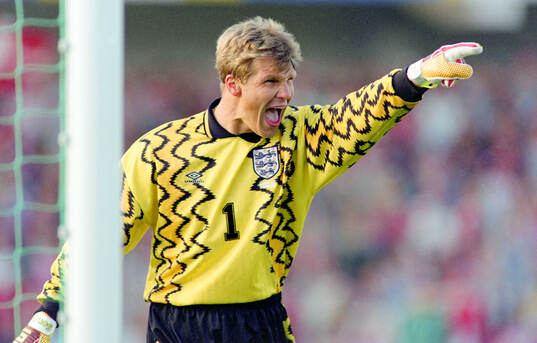 Englands goalkeeper Chris Woods