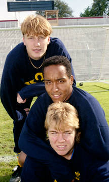Tomas Brolin, Martin Dahlin och Kennet Andersson