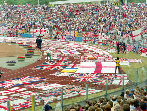 Fotboll, EM, Frankrike - England