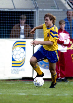 Fotboll, För-EM, Sverige - Danmark, 4-0