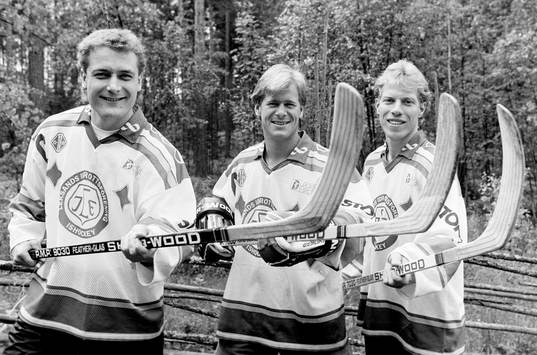 Hannu Järvenpää, Magnus Svensson och Jonas Bergqvist