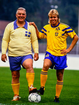 Gunnar Nordahl och Tomas Brolin