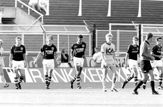 Fotboll, Skandiacupen, AIK - Halmstad, 1-0
