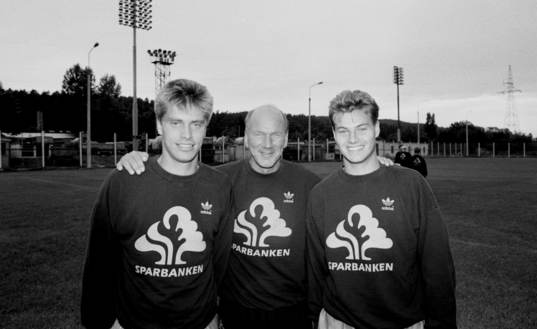 Jan Jansson, Tommy Svensson, förbundskapten och Niklas