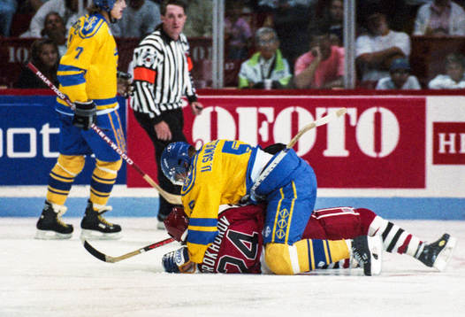 Ulf Samuelsson, Sverige i överläge mot Vitalij Prochorov,