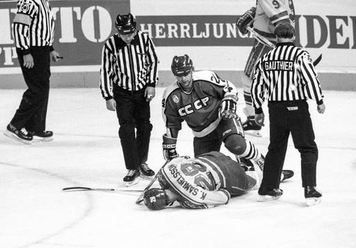Kjell Samuelsson, Sverige och Vitalij Prochorov, Sovjet