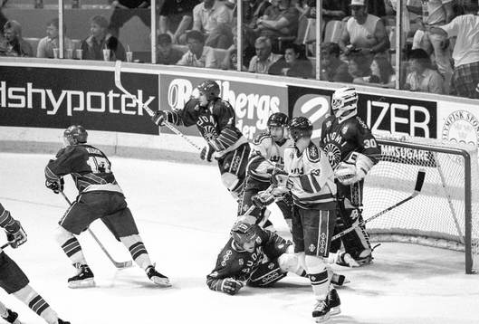 Mats Sundin och Mats Näslund,Sverige framför
