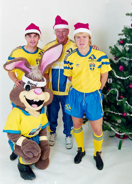 Anders Limpar, Tommy Svensson, förbundskapten och Tomas