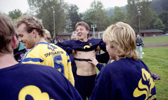 Mats Gren provar pulsmätare